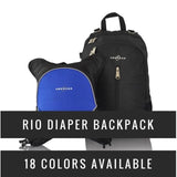 Obersee Rio Diaperbag Backpack Detachable Bottle Cooler Large Size