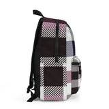 Burberry Style Patterned Backpack