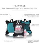 Obersee BERN Diaper Bag Backpack Detachable Baby Bottle Cooler