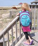 Blue Mini Preschool All-in-One Backpack For Toddlers And Kids