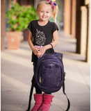 Purple Start Mini Preschool Backpack for Girls