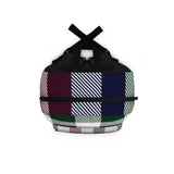 Burberry Style Patterned Backpack