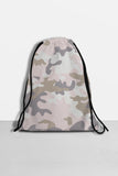 Pastel Camouflaged Drawstring Backpack