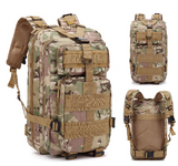 Backpack Outdoor Shoulder Bag 30L Camouflaged