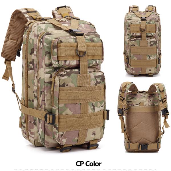 Backpack Outdoor Shoulder Bag 30L Camouflaged